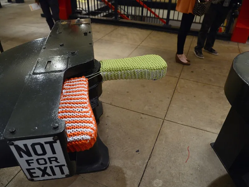 Wrapped in Public: The Guerrilla Fiber Artists Stitching Rebellion Into City Streets